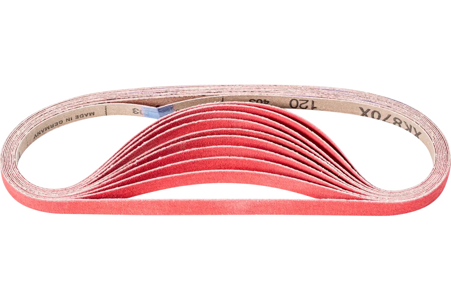 Picture of Pferd Abrasive File Belt, 24" X 1/2, 120 Grit, Ceramic Co-Cool